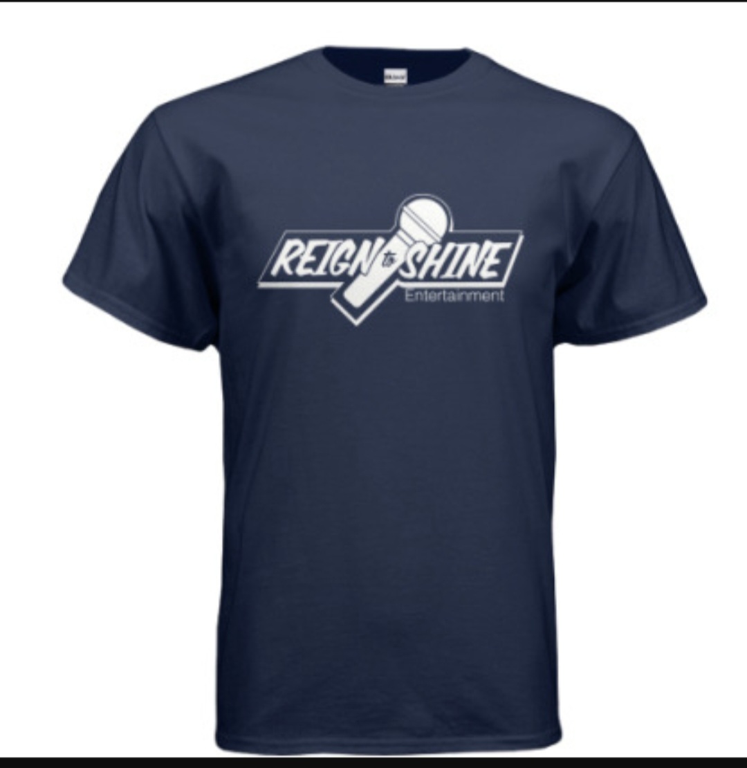 Reign To Shine Unisex T-Shirt Blue & White